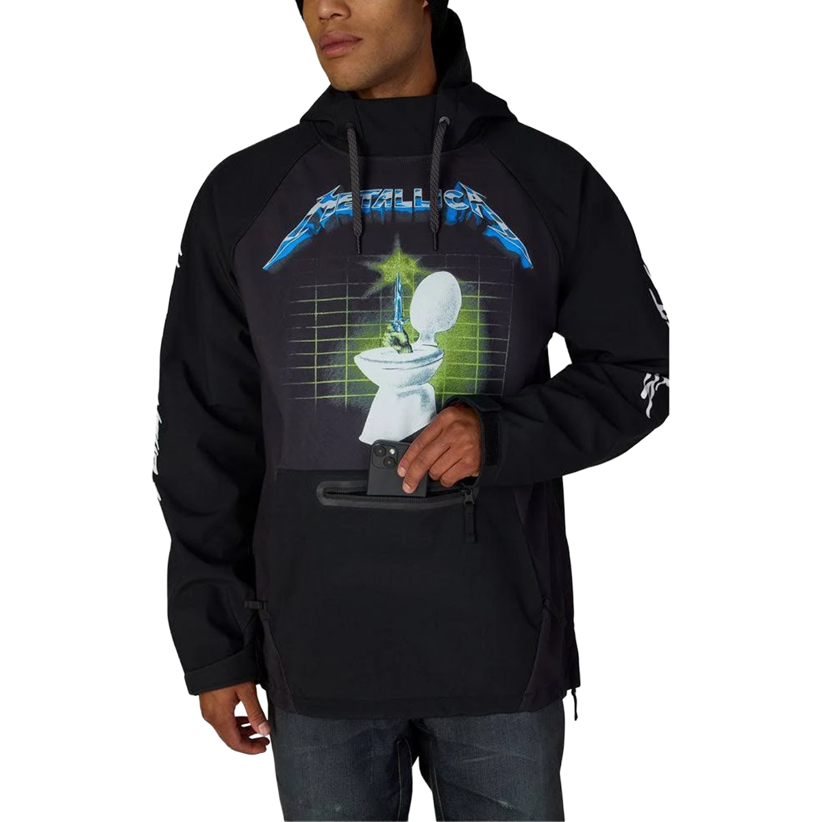 Men's Metallica Waterproof Hoody alternate view