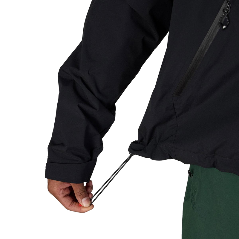 Men's Windstopper Pullover Hoody, 686 Men's Windstopper Pullover Hoody in Black elastic detail