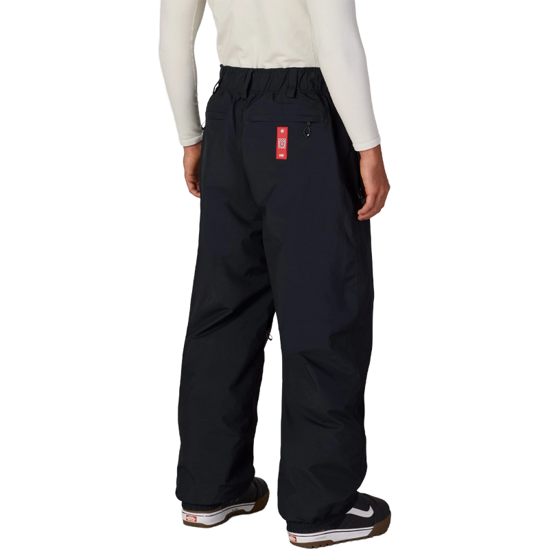 Men's Dojo Gore Tex Pant, 686 Men's Dojo Gore Tex Pant in Black back view