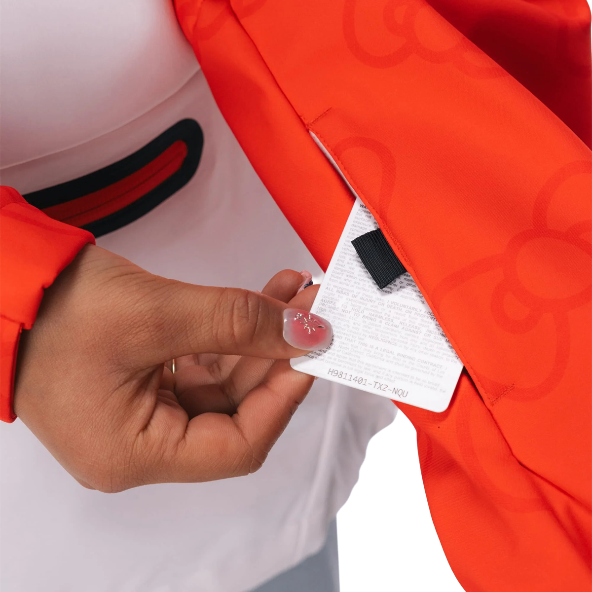 Women's Hello Kitty Waterproof Hoody alternate view