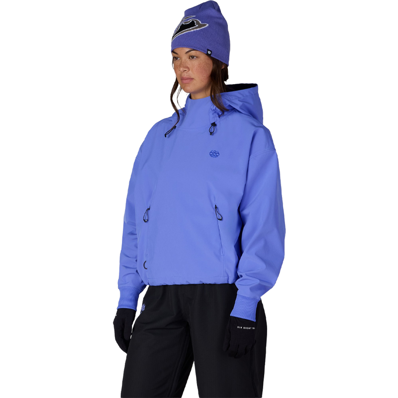 Women's Waterproof Team Crop Hoody, Featured Image