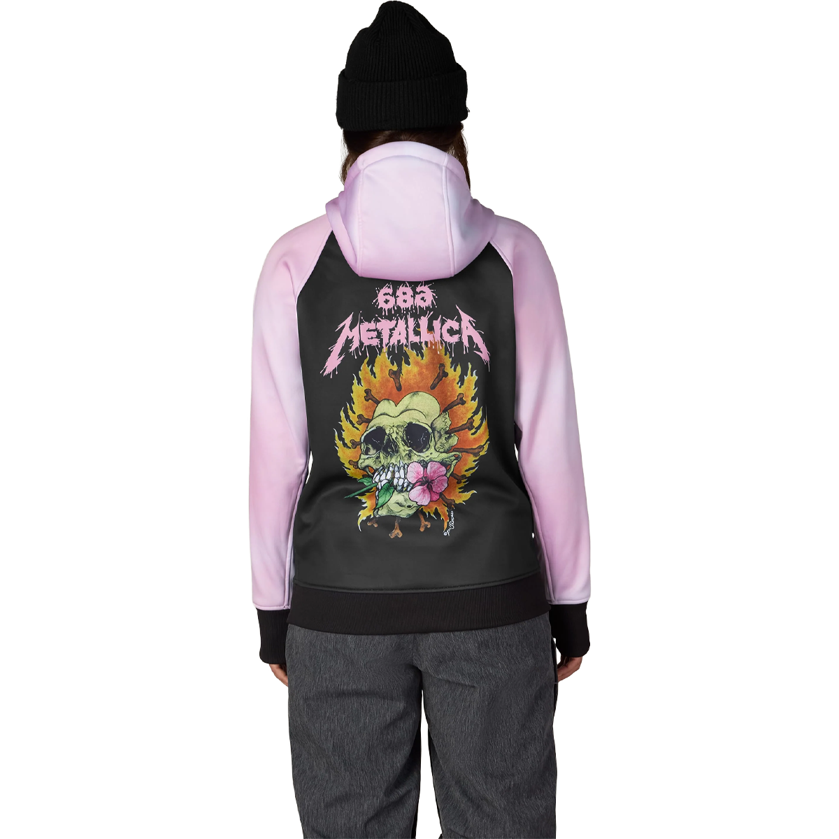 Women's Metallica Bonded Fleece Pullover Hoody alternate view