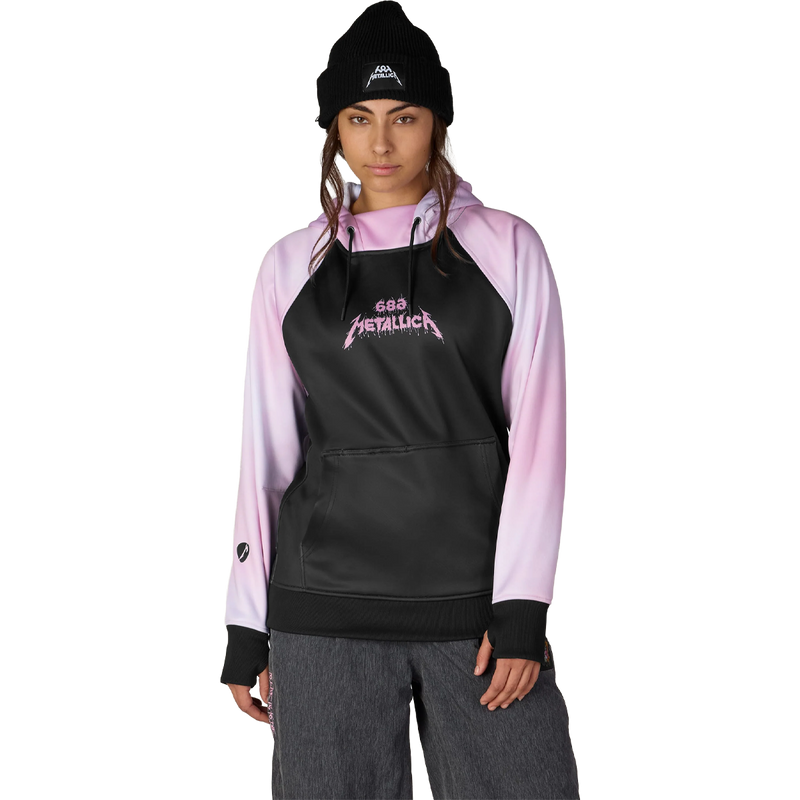 Women's Metallica Bonded Fleece Pullover Hoody, Featured Image
