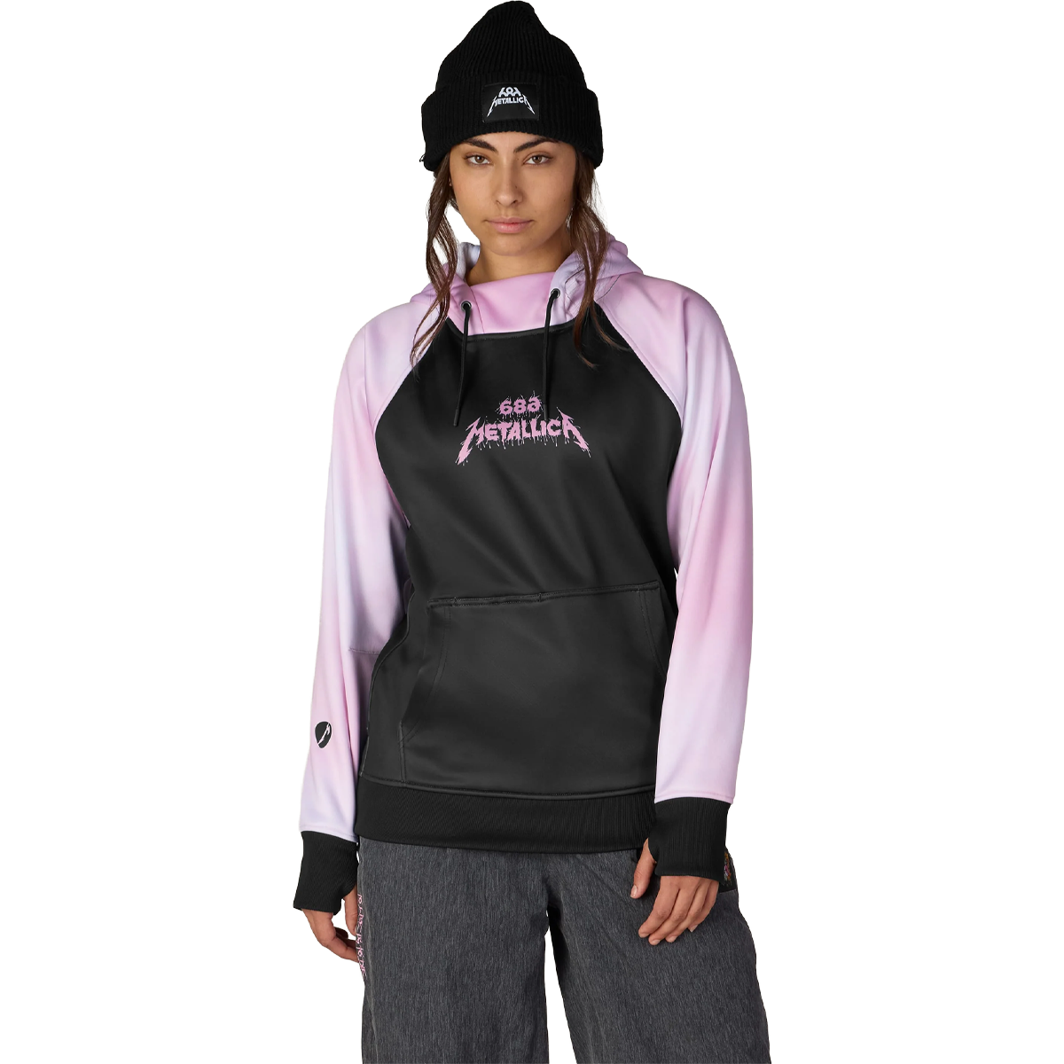 Women's Metallica Bonded Fleece Pullover Hoody alternate view