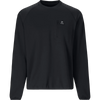 Jones Snowboards Men's Flagship Grid Crew in Stealth Black