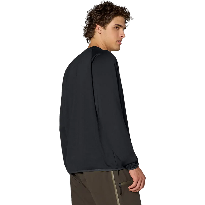 Jones Snowboards Men's Flagship Grid Crew 3/4 Back