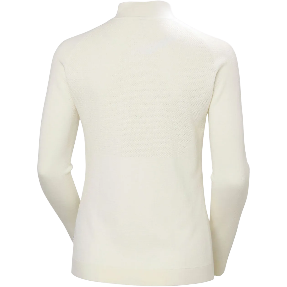 Helly Hansen Women's Lifa Merino Knitevo 1/2 Zip in Snow back view