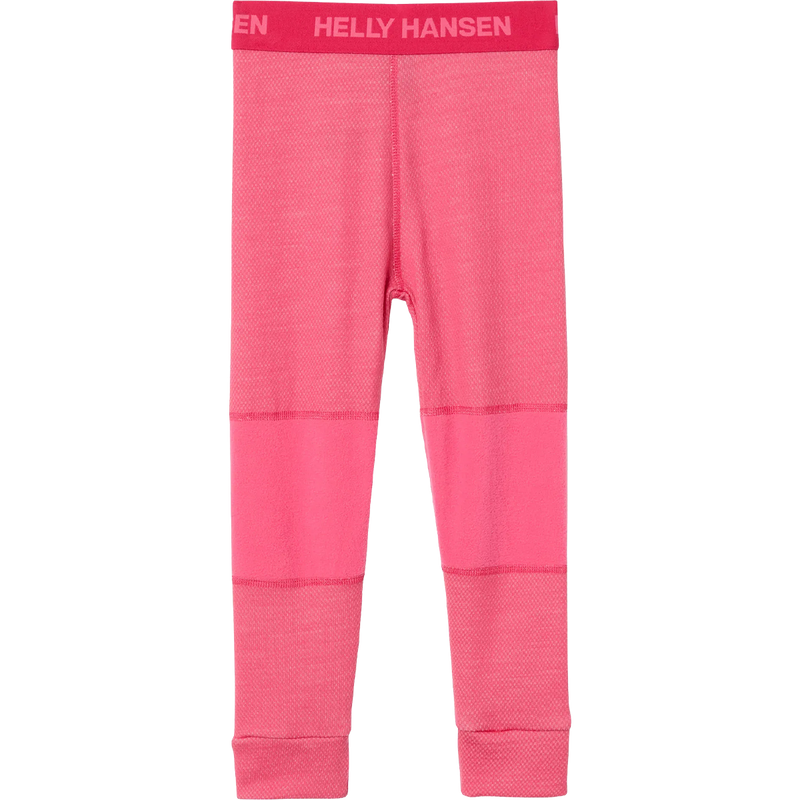 Helly Hansen Youth Graphic Lifa Merino Set in Hot Pink bottom