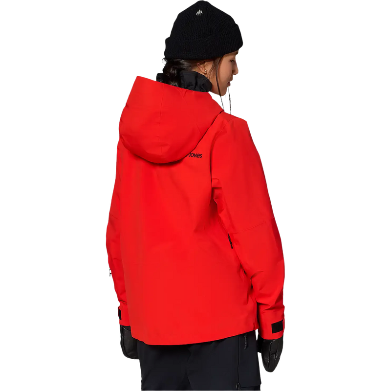 Jones Snowboards Women's Further 3L Stretch Jacket Back