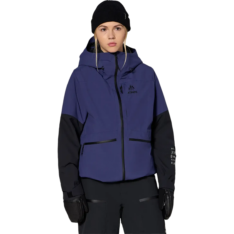 Jones Snowboards Women's MTN Surf Insulated Jacket Front
