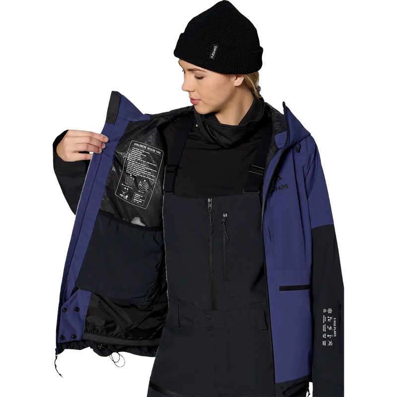 Jones Snowboards Women's MTN Surf Insulated Jacket Lining