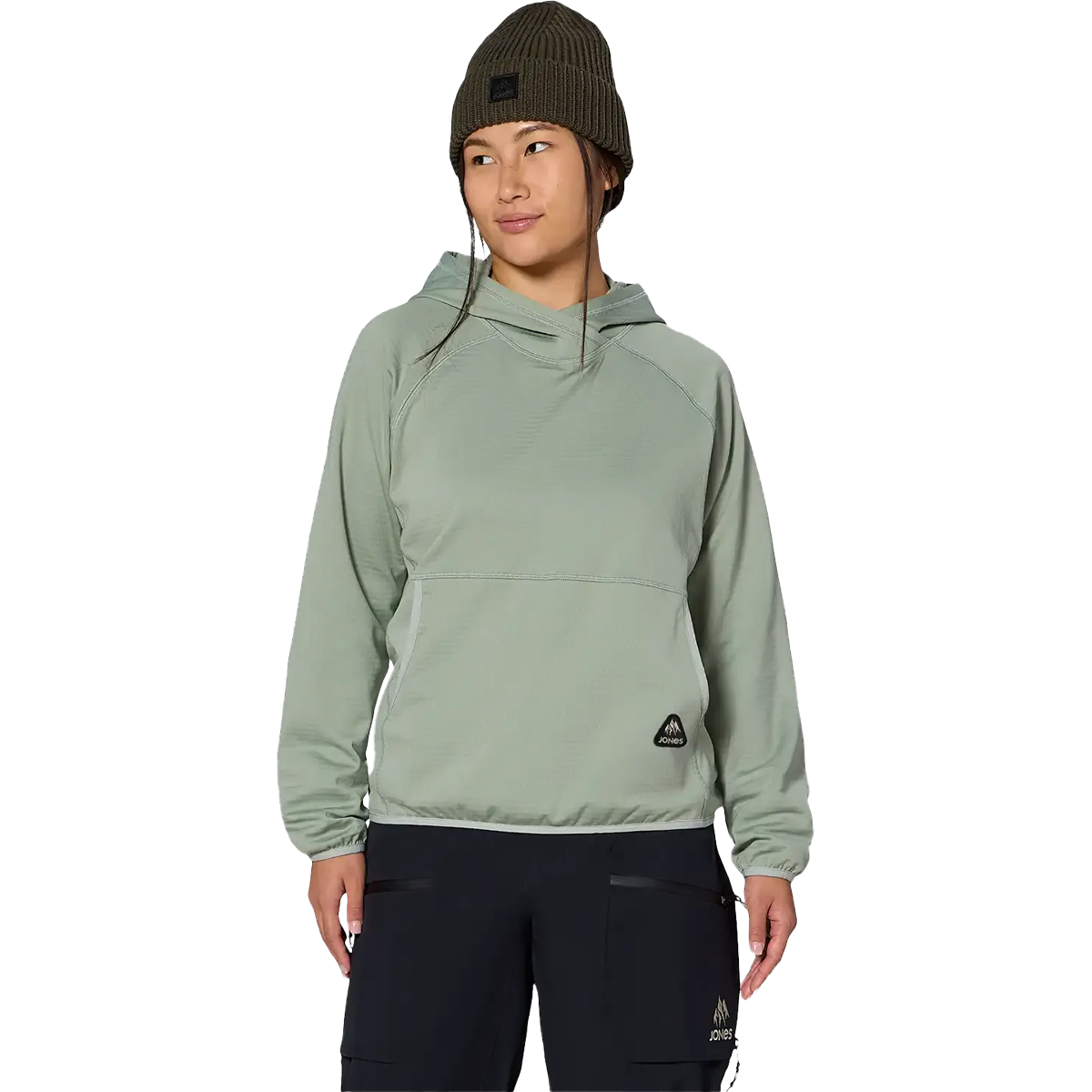 Jones Snowboards Women's Flagship Grid Fleece Front