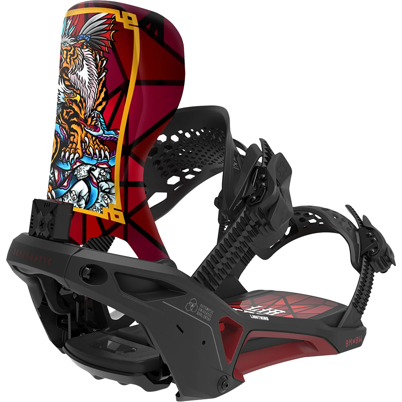 Bent Metal Lightning Supermatic in Black/Red