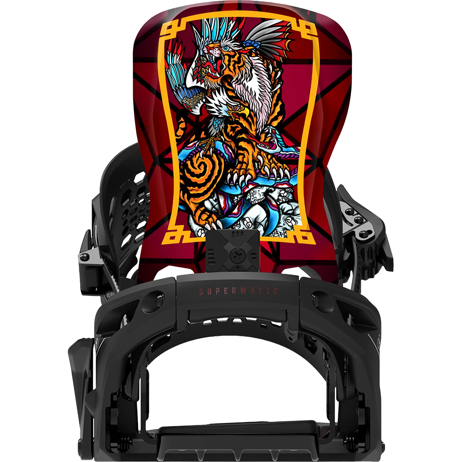 Bent Metal Lightning Supermatic graphic on highback