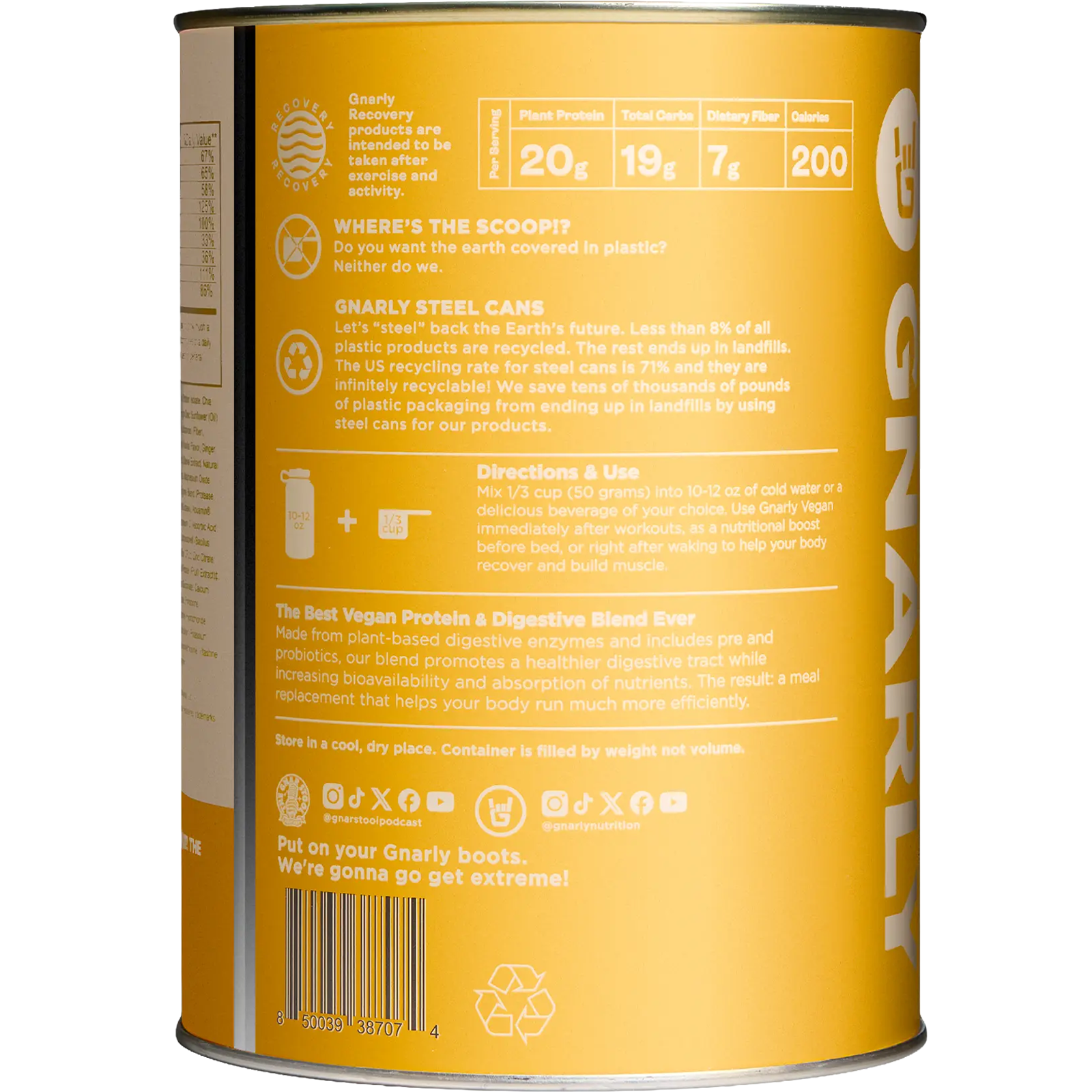 Golden Milk Vegan Protein (16 Servings) alternate view