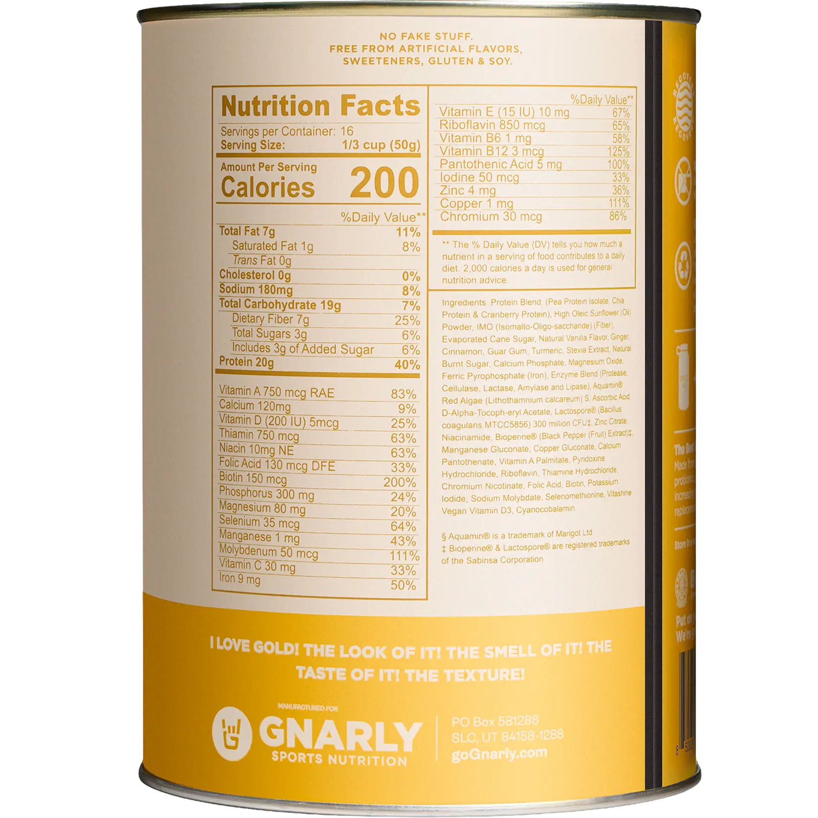 Golden Milk Vegan Protein (16 Servings) alternate view