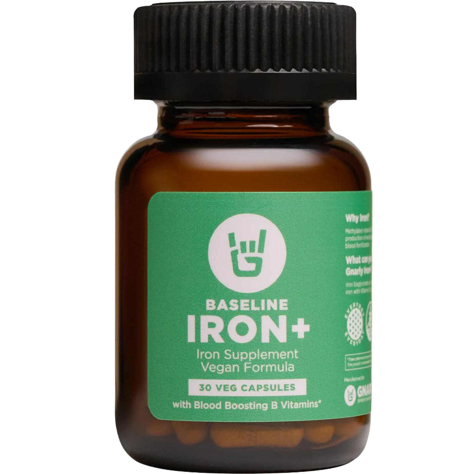 Baseline Iron+ (30 Capsules) alternate view