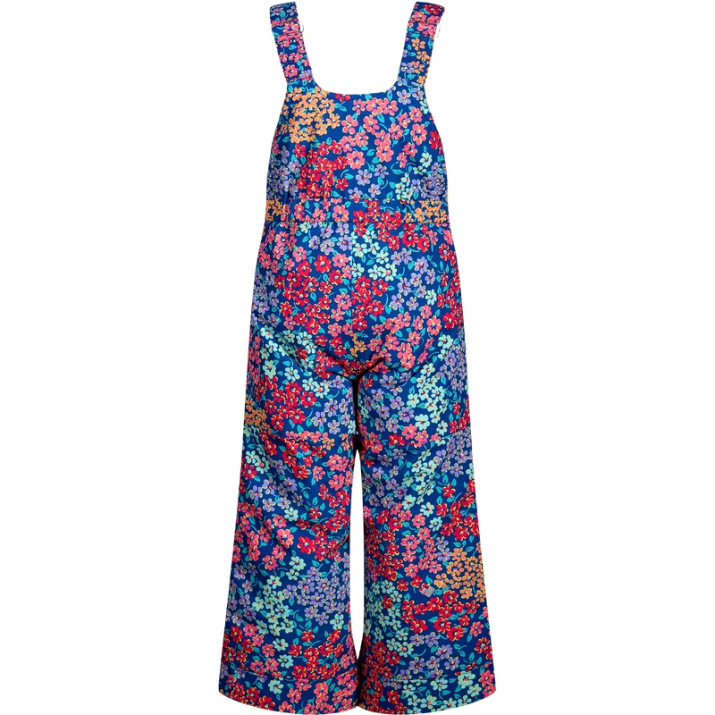 Obermeyer Youth Snoverall Print Bib Pant in Calico Mini back view