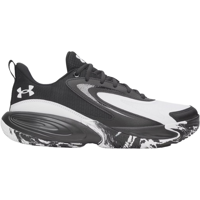 Under Armour Lockdown 8 in Black White White