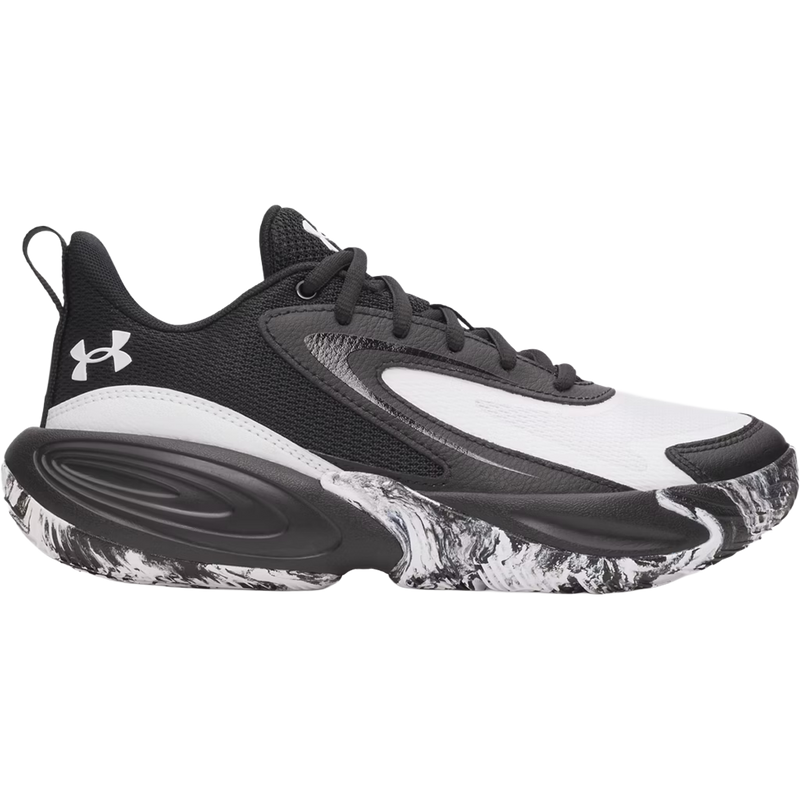Under Armour Youth Lockdown 8 Pre-School Black White White