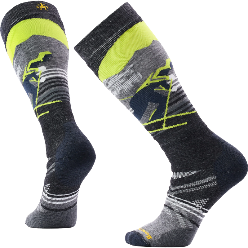Ski Full Cushion Chute the Moon Socks, Featured Image
