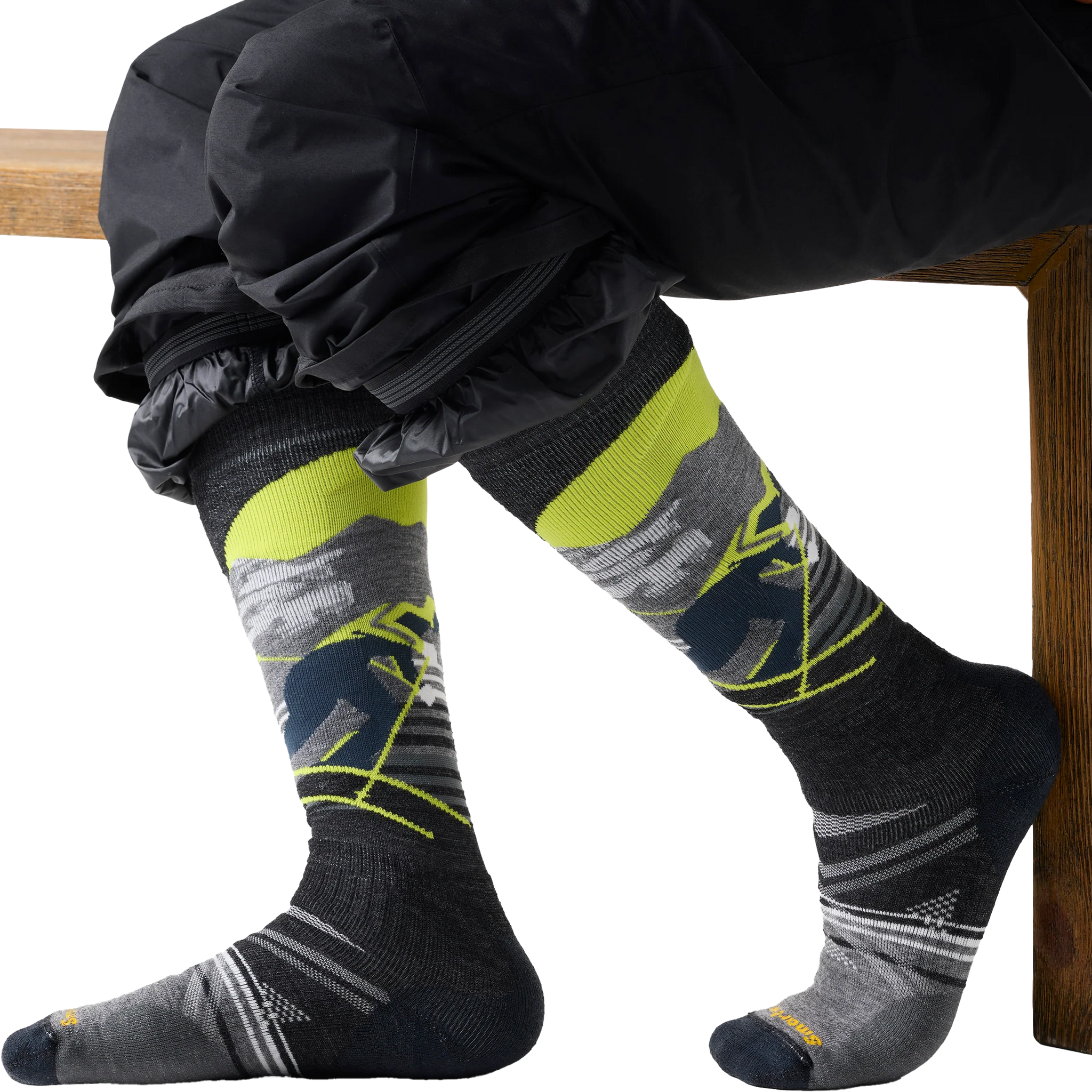 Ski Full Cushion Chute the Moon Socks alternate view