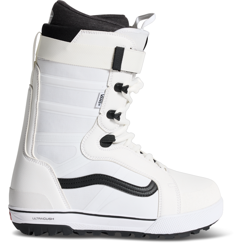 Vans Hi-Standard Pro in White/Black right profile