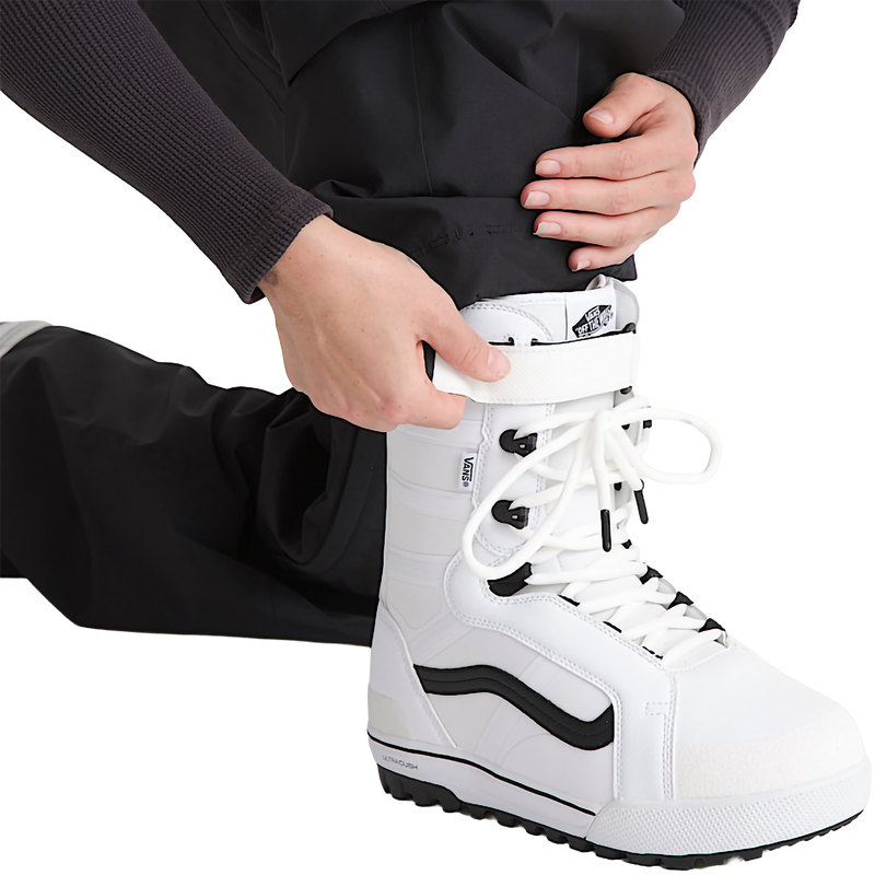 Vans Hi-Standard Pro in White/Black on model 