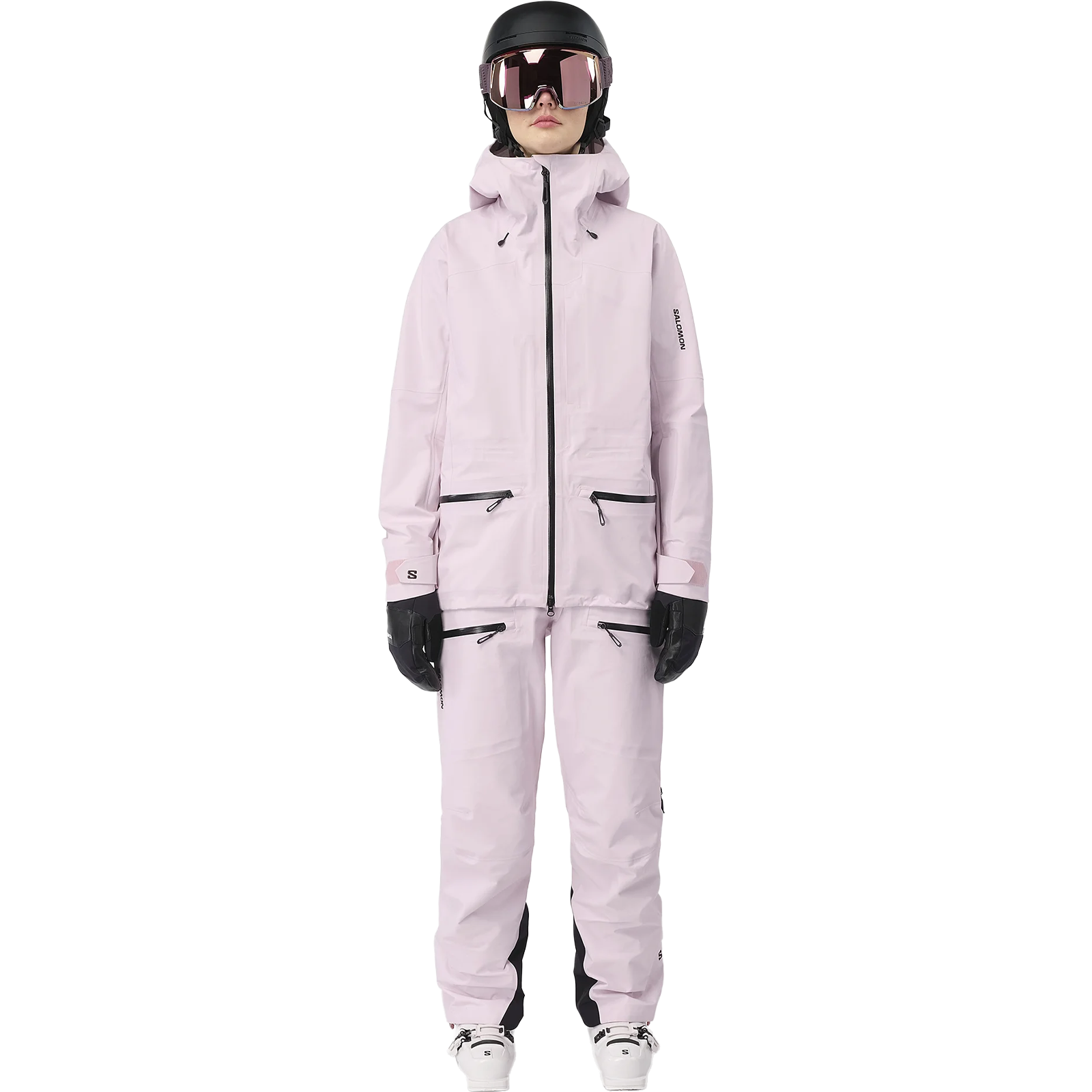 Salomon Women's Absolute Bib Front under jacket