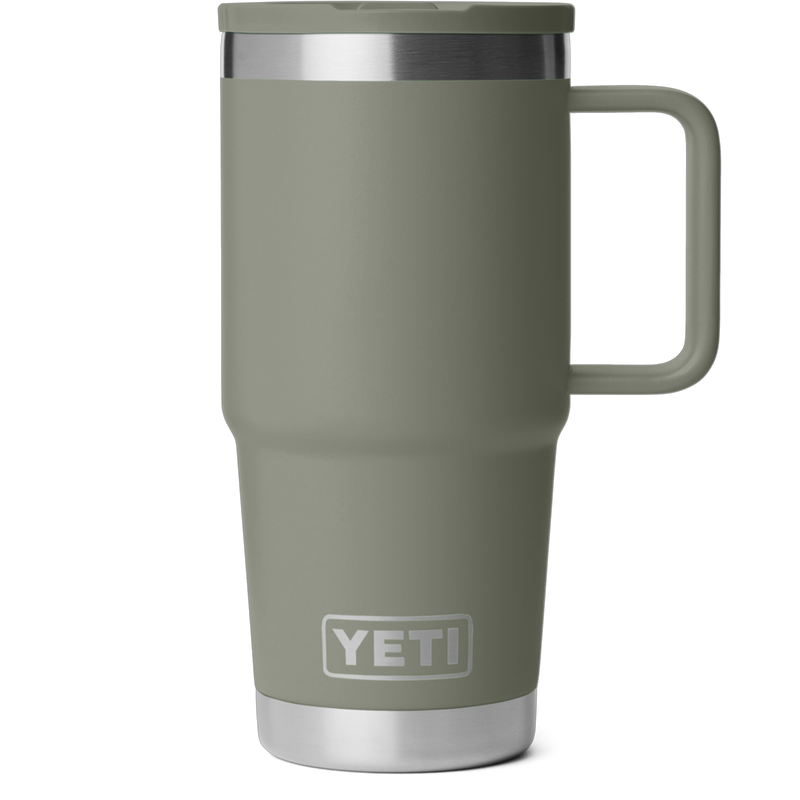 Yeti Rambler 20 oz Travel Straw Mug in Pampa Green