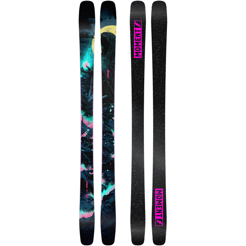 Moment Skis Deathwish 96 top and bottom