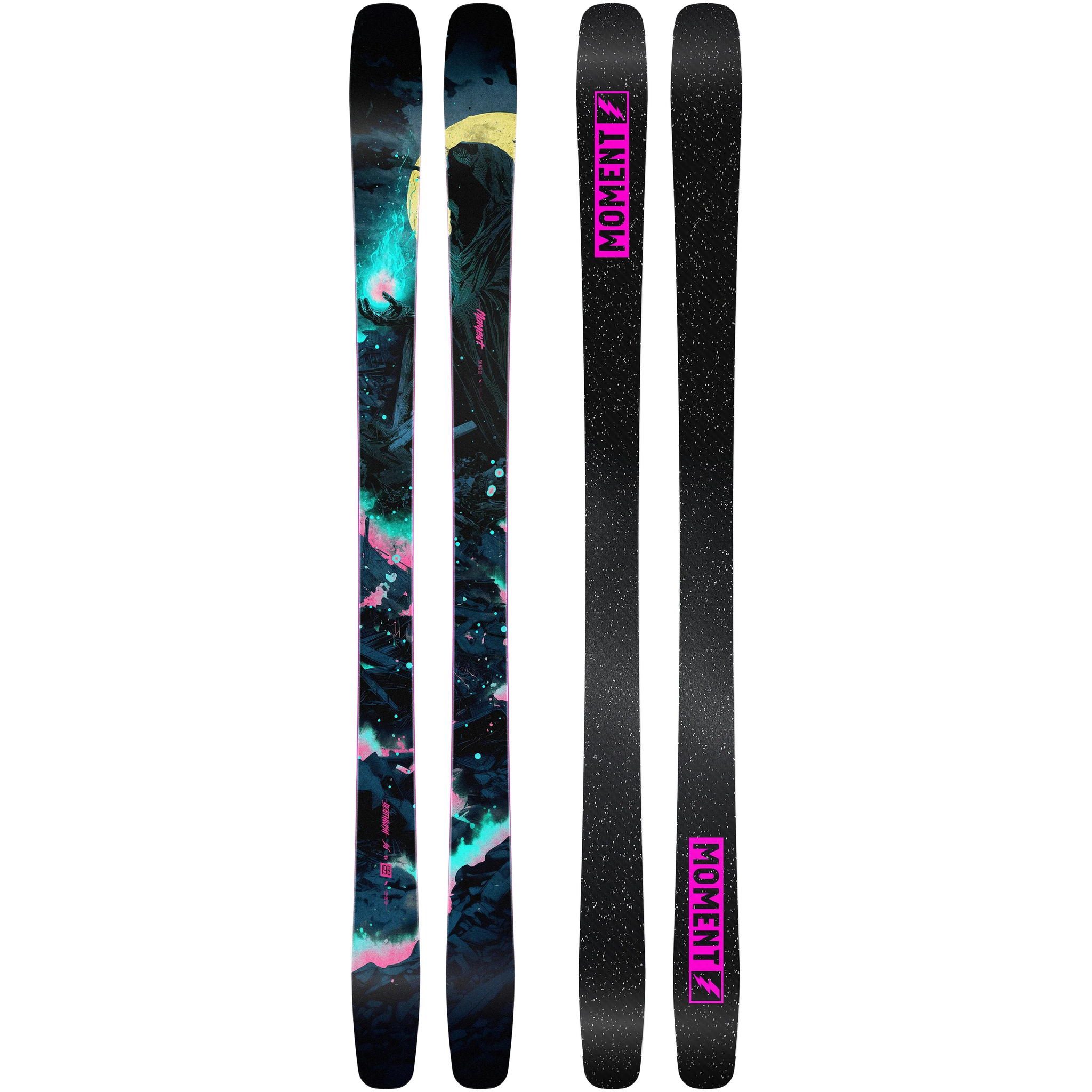 Moment Skis Deathwish 96 top and bottom