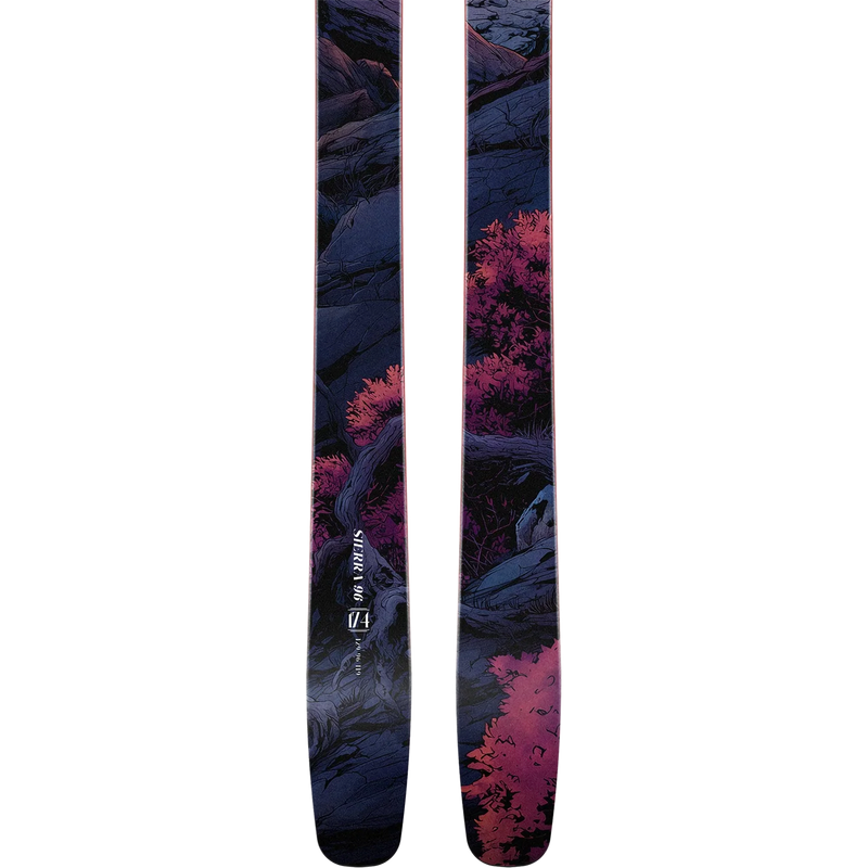 Moment Women's Sierra 96 pair top of tails