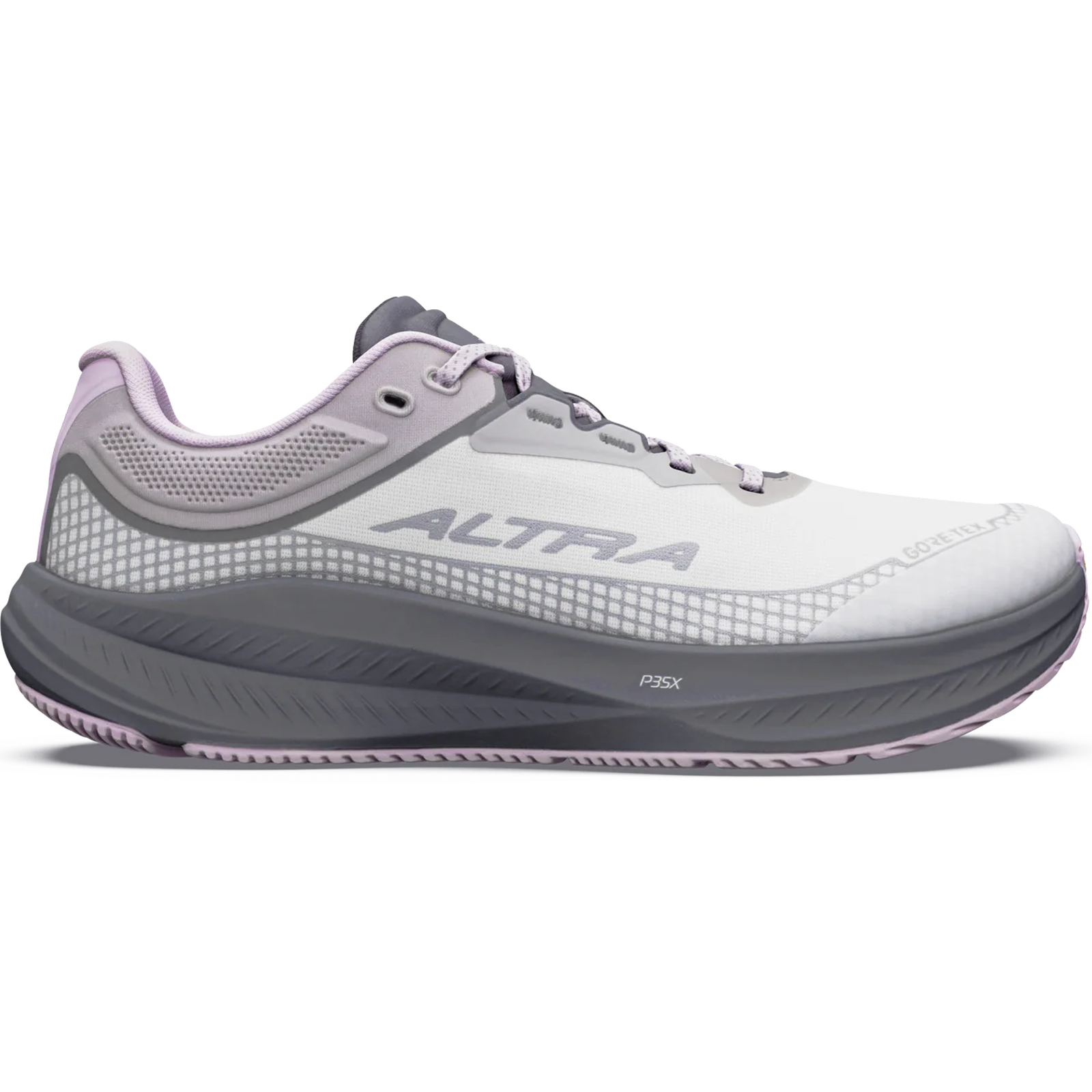 Altra Women's Torin 9 GTX in 91P-Vaporous Gray/Silver