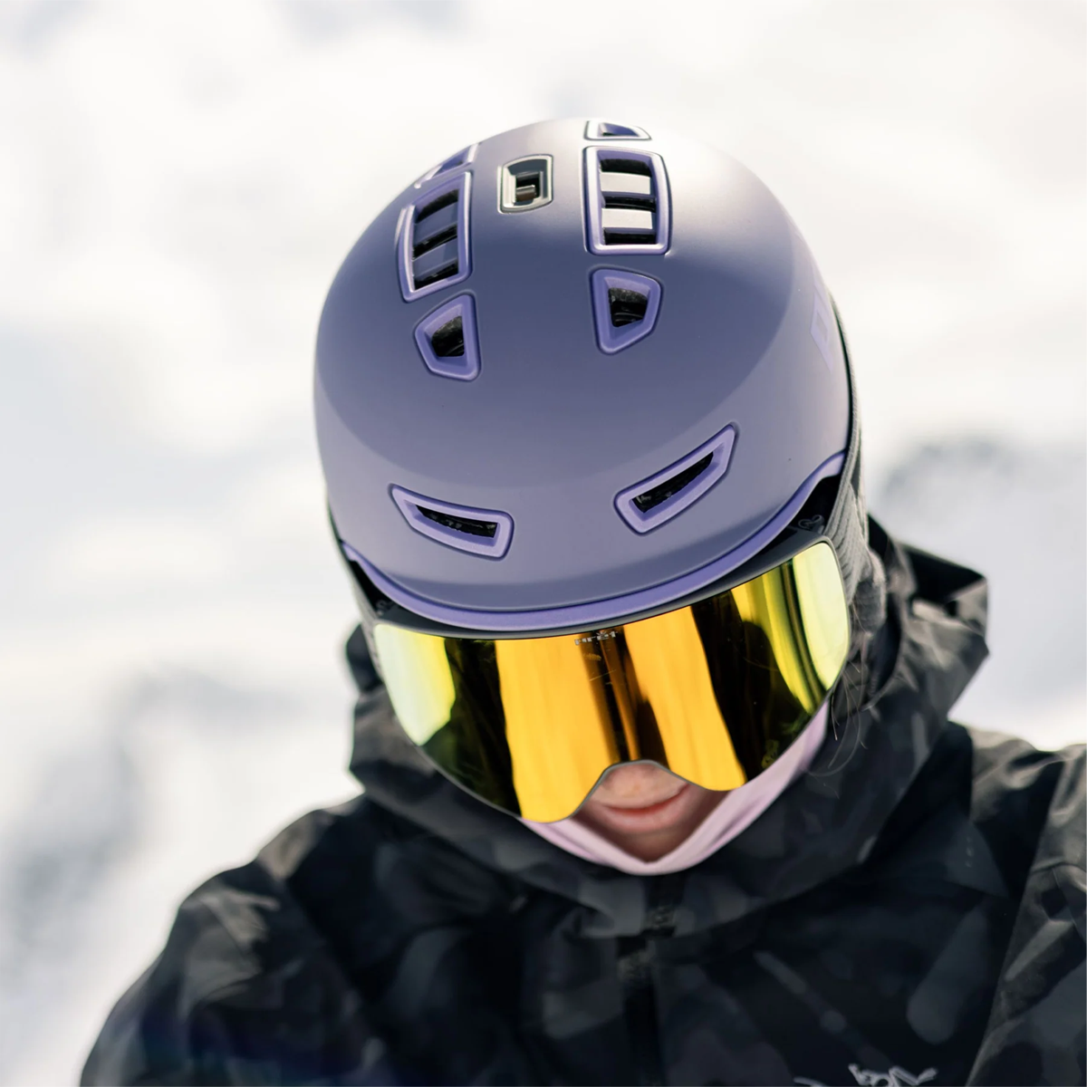 Pret Women's Vision on skier with goggles