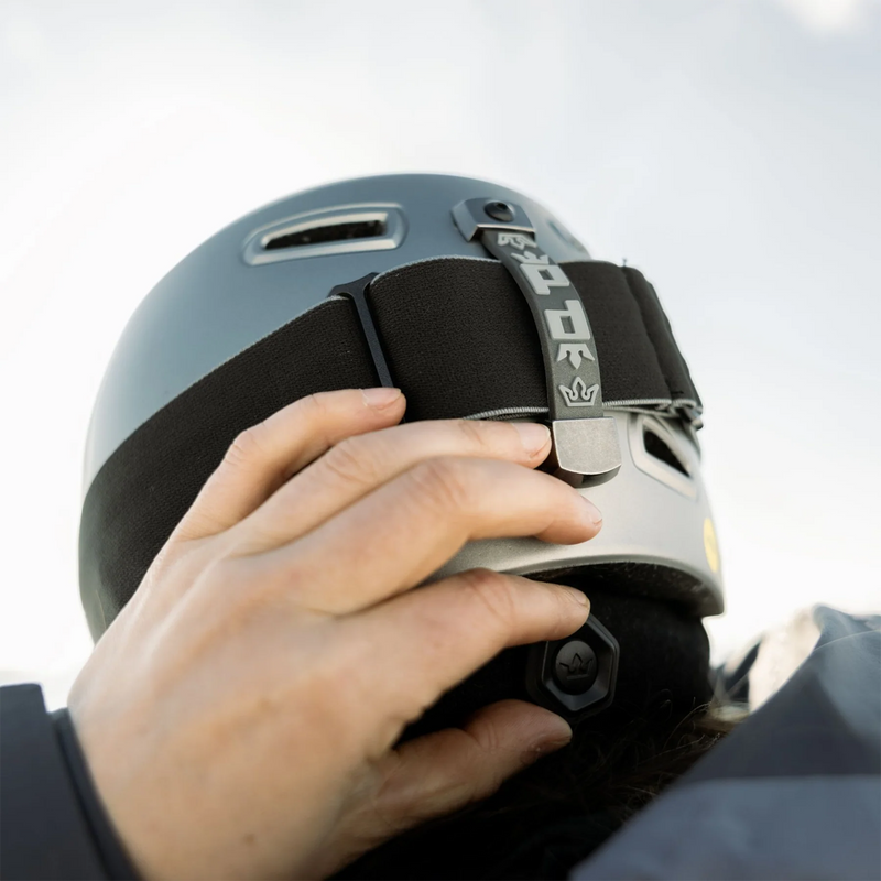 Pret Epic on skier using the adjustable fit dial