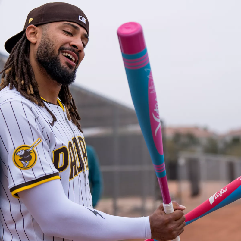Vibe Crayon Tatis Jr USA -10 in Tatis Pink Tatis on field