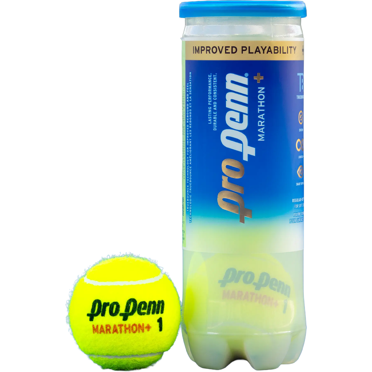 ProPenn Marathon+ 3pk with one ball