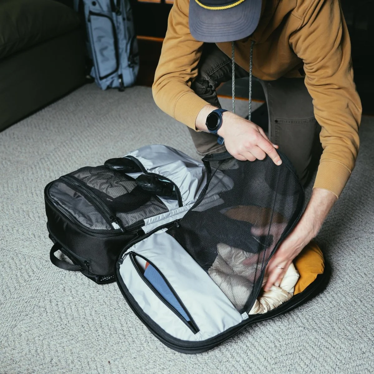 Diamant Weekend Warrior 2.0 40L male packing mesh storage side