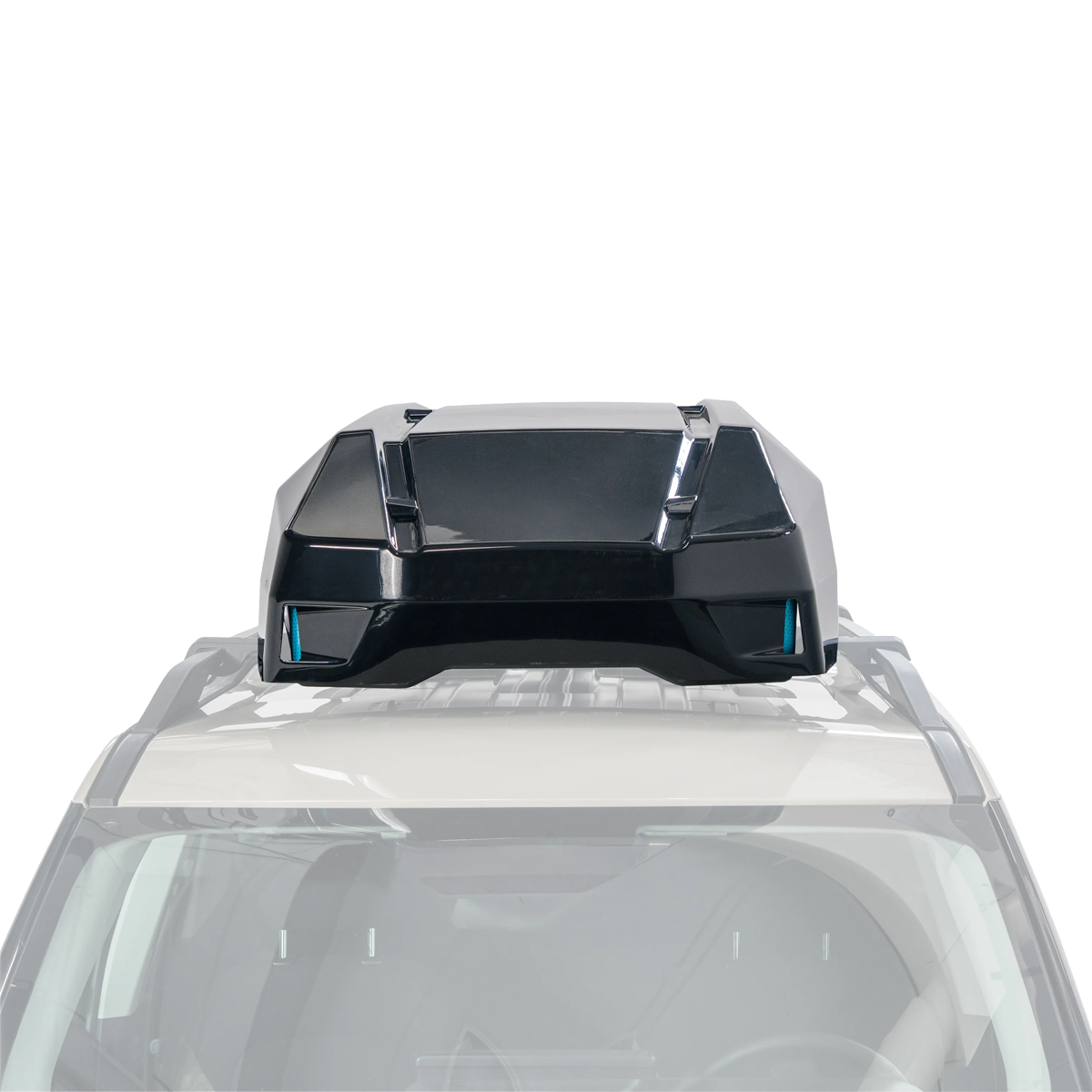 Kuat Varial XL Rooftop Cargo Box full front view close up