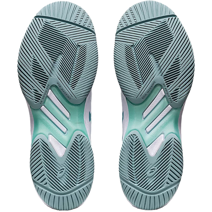 Women's Solution Swift FF, Asics Women's Solution Swift FF 104-White/Smoke Blue sole