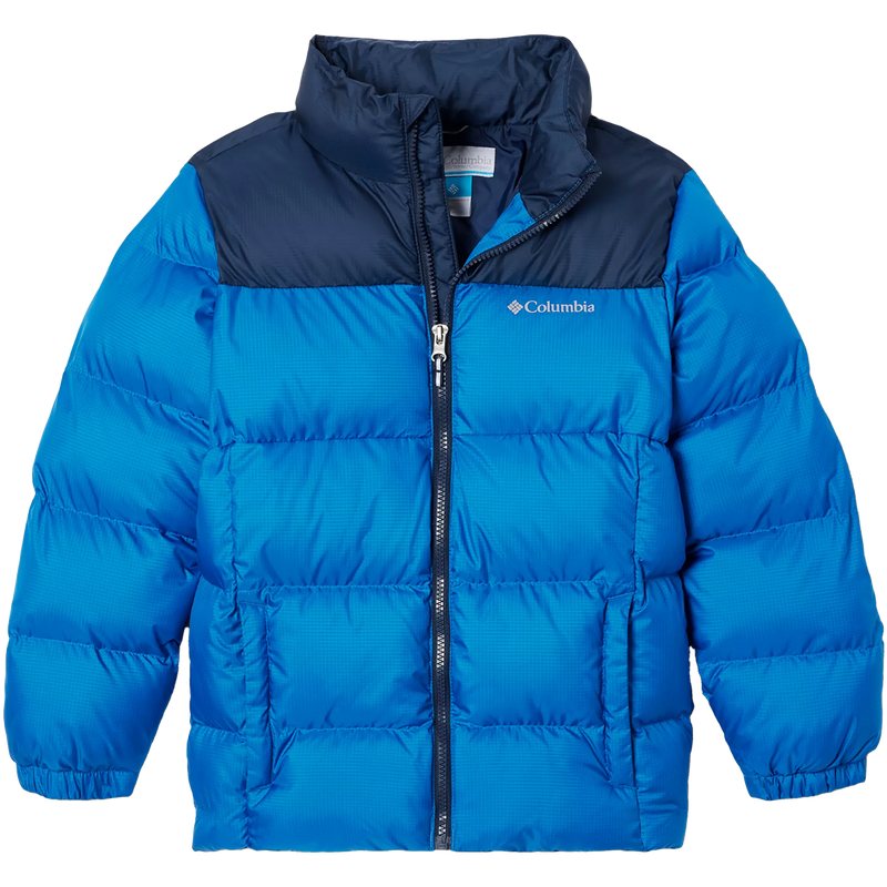 Columbia Youth Puffect Jacket 432-Bright Indigo/Navy