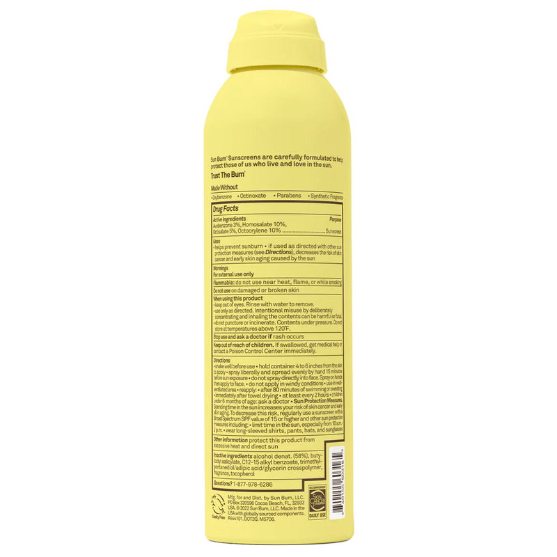 Kids SPF 50 Spray, Sun Bum Kids SPF 50 Spray back