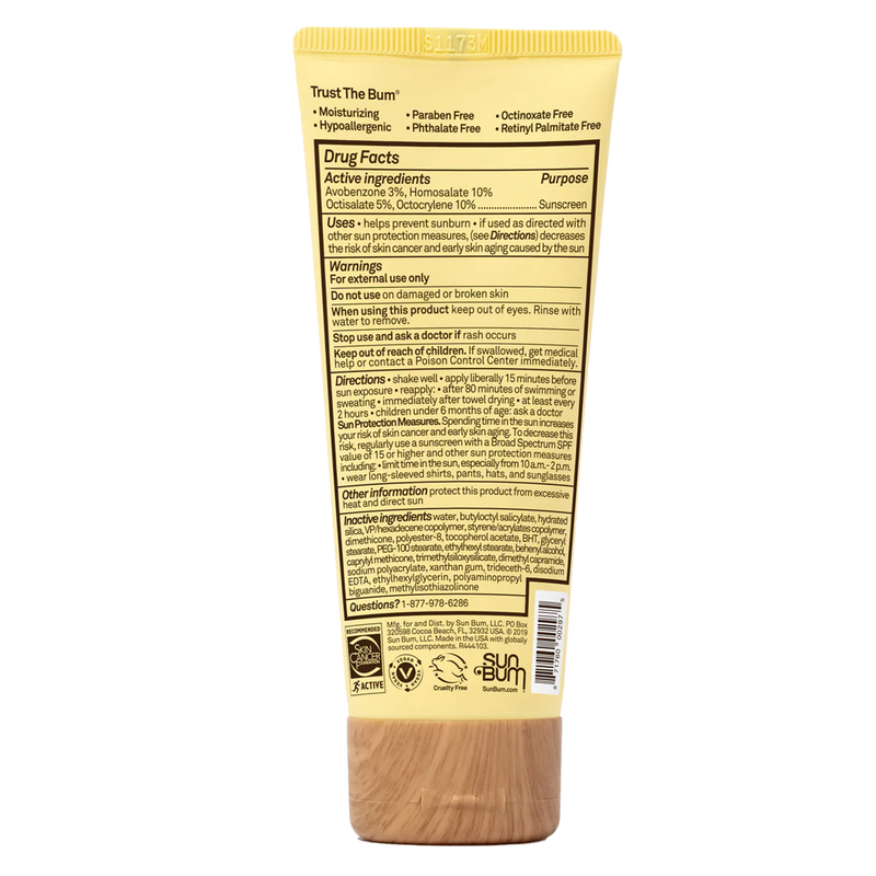 Original SPF 50 Face Lotion, Sun Bum Original SPF 50 Face Lotion back