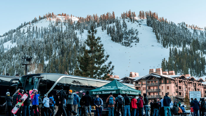Hop on the Sports Basement Ski Bus to six local resorts!