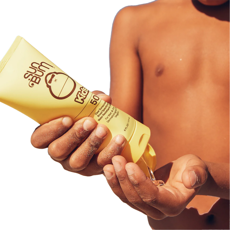 Kids SPF 50 Lotion, Sun Bum Kids SPF 50 Lotion with model