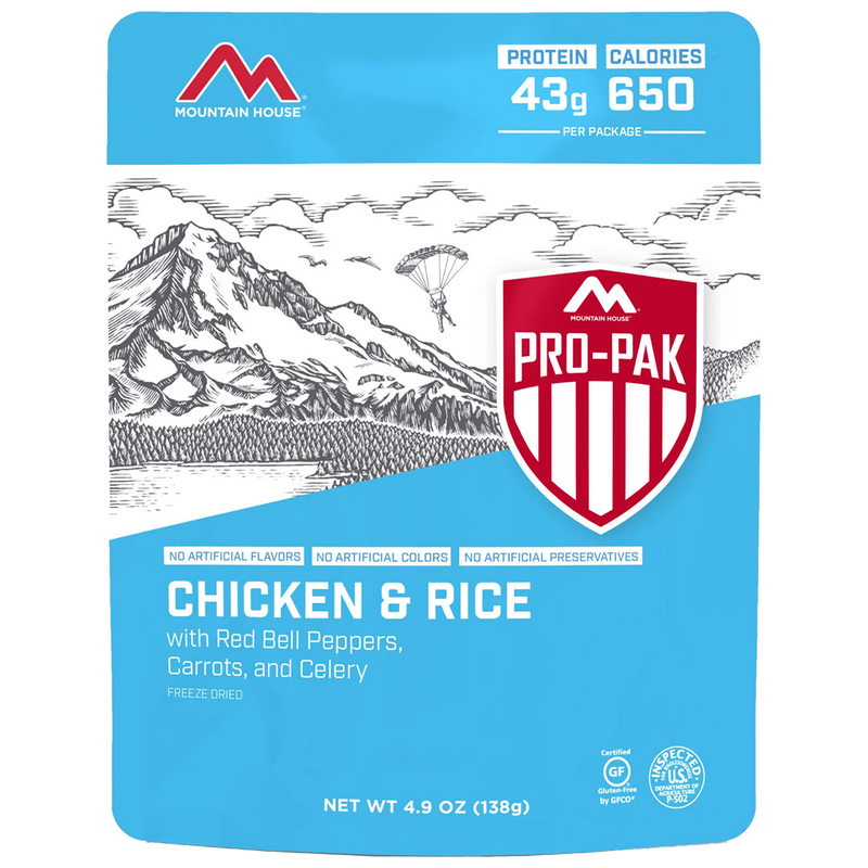 Chicken & Rice Gluten Free Pro Pak, Featured Image