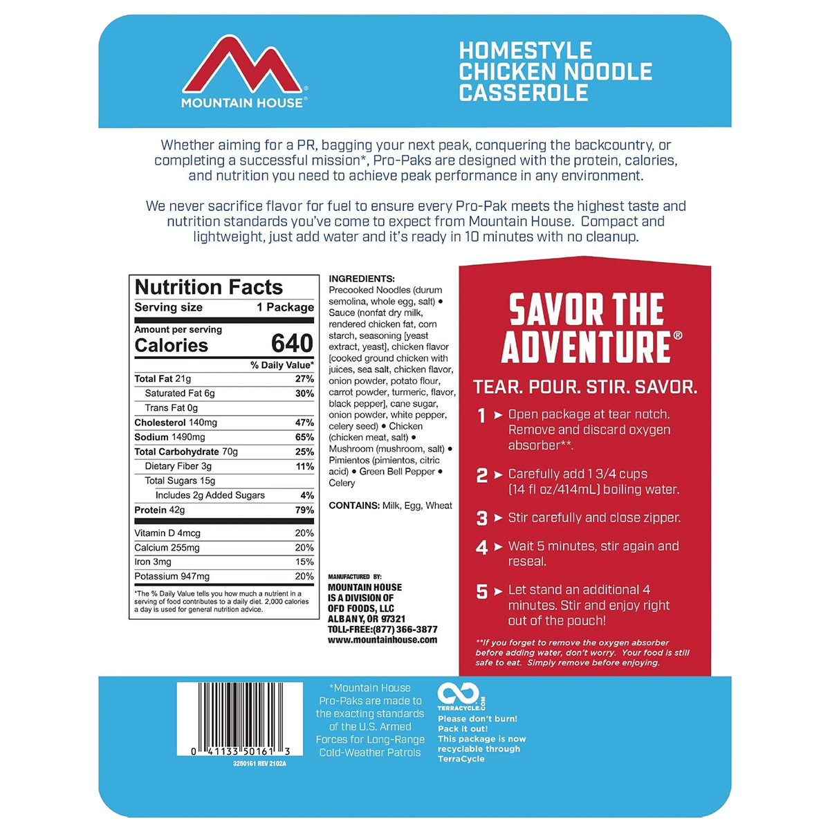 Chicken Noodle Casserole Pro Pak alternate view