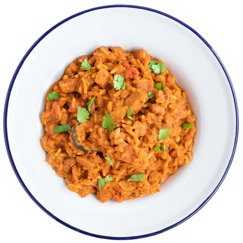 Mexican Adobo Rice Chicken Gluten Free Pro Pak, Mountain House Mexican Adobo Rice Chicken Gluten Free Pro Pak prepared