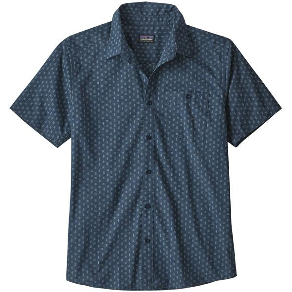 Patagonia Men's Go To Shirt SMSE-Space Micro: Stone Blue